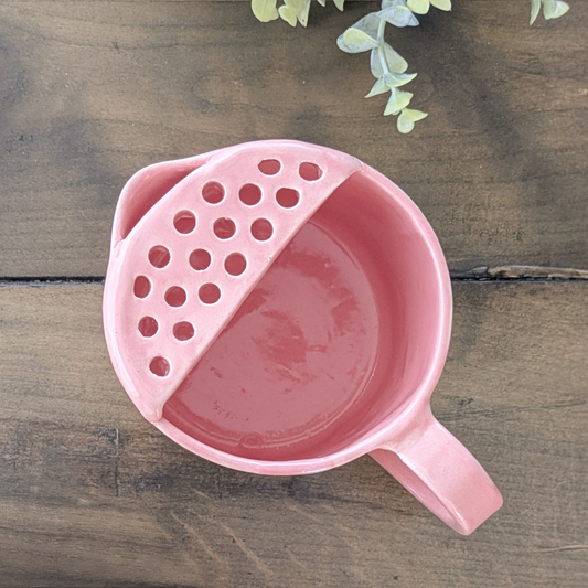 Ceramic Multi-Use Strainer for Berries, Nuts & Herbs